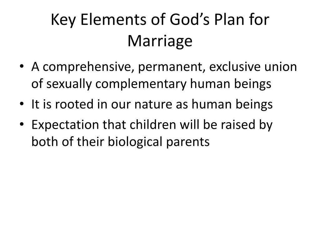 key elements of god s plan for marriage 3