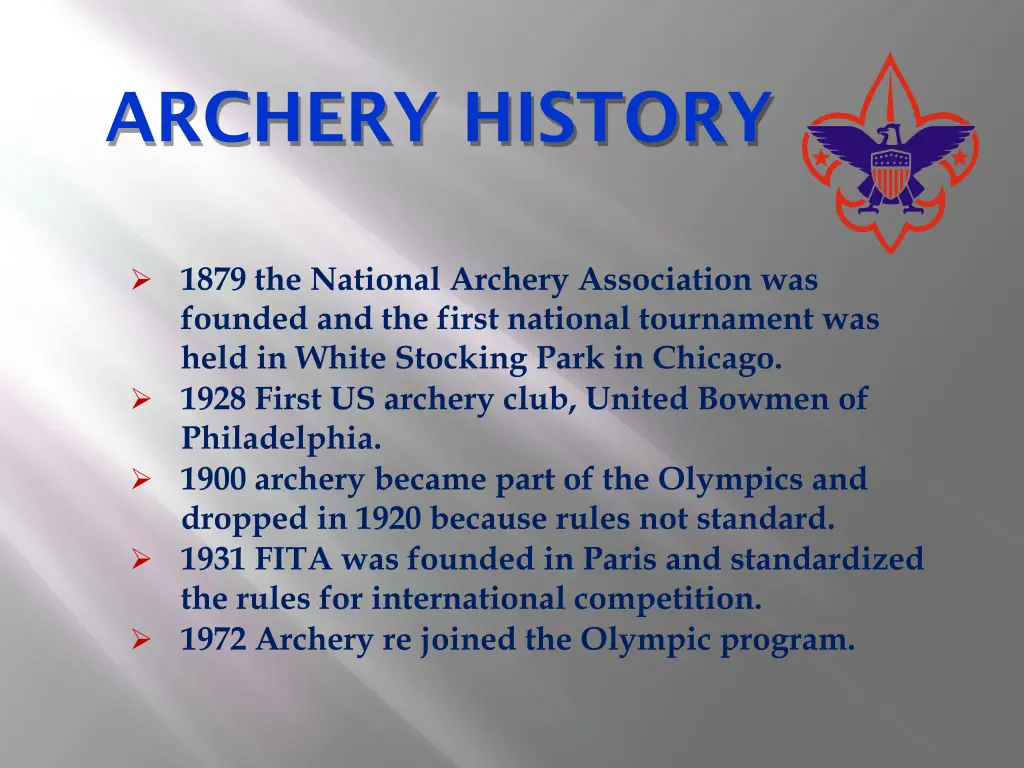 archery history 3