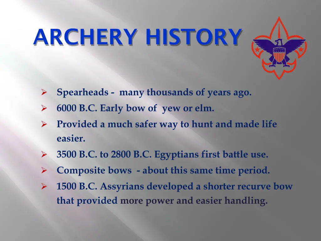 archery history