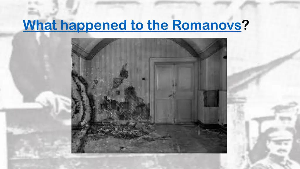 what happened to the romanovs