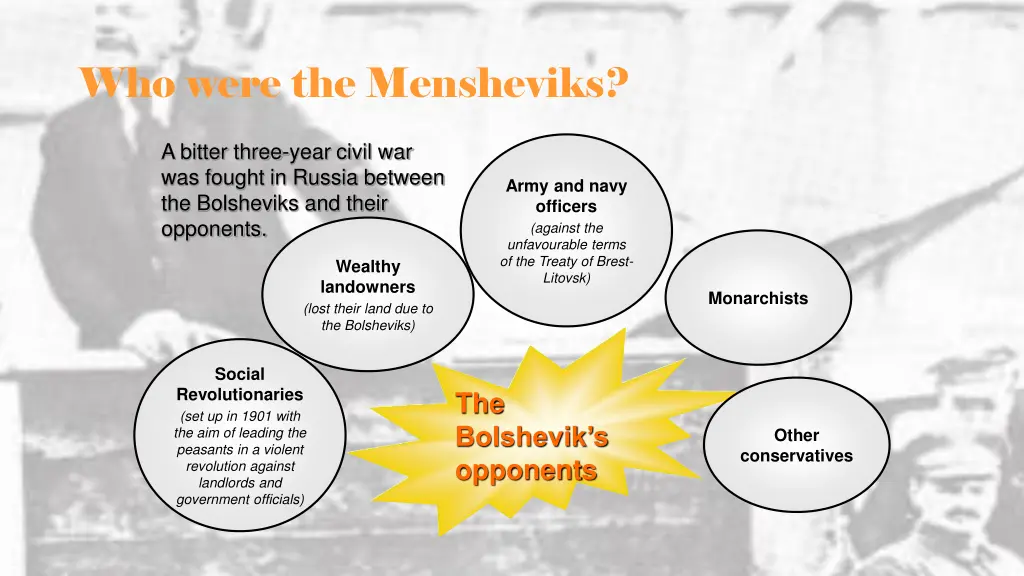 who were the mensheviks