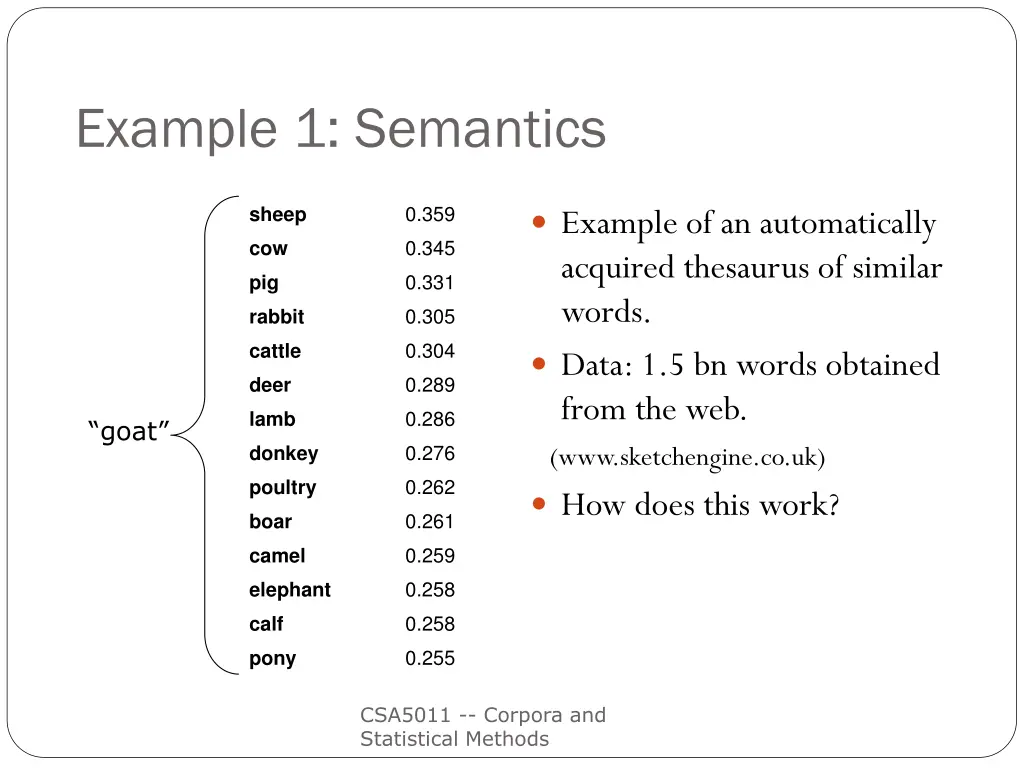 example 1 semantics