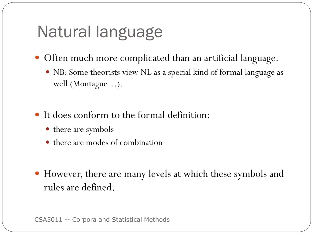 natural language