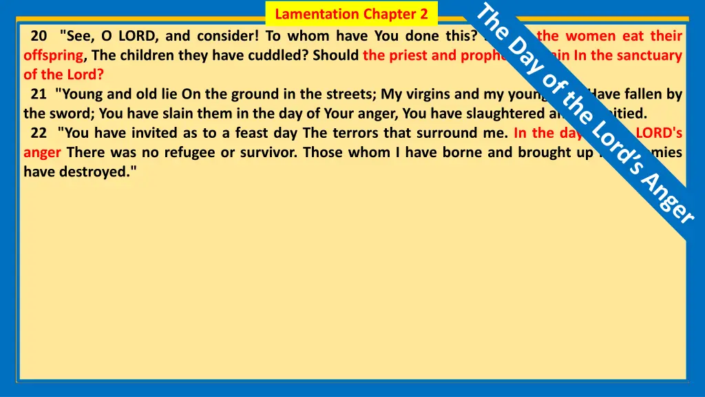 lamentation chapter 2 3