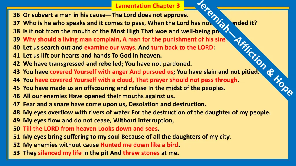 lamentation chapter 3 2