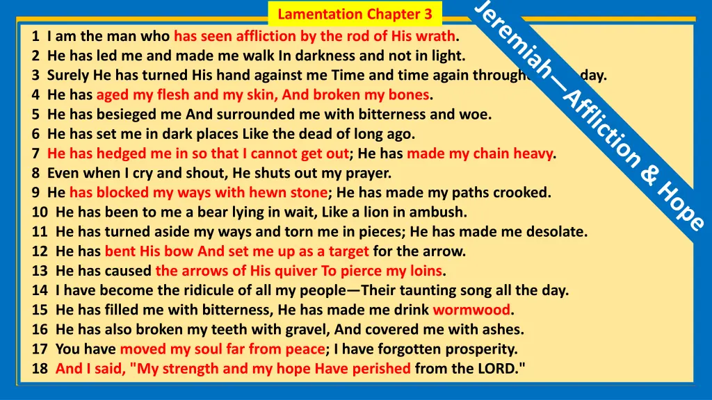 lamentation chapter 3