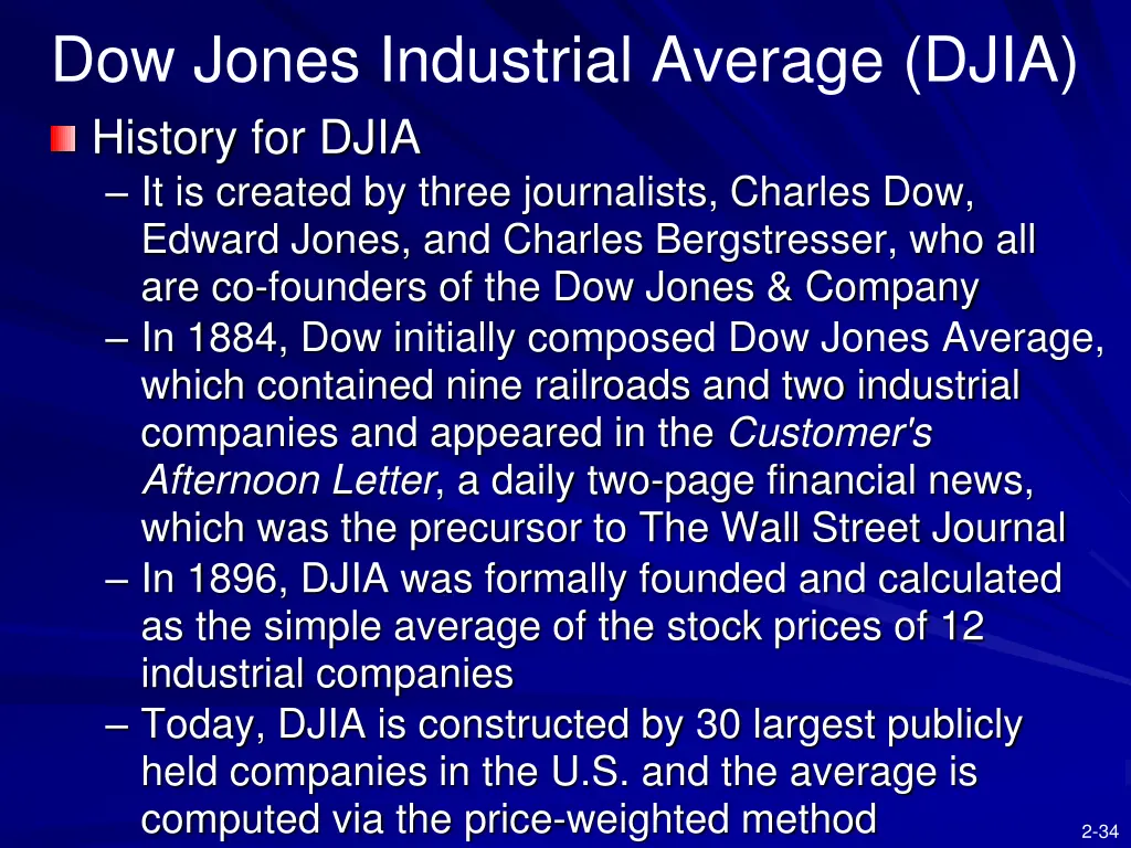 dow jones industrial average djia