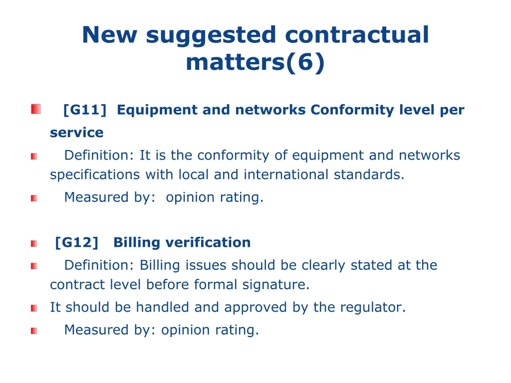 new suggested contractual matters 6