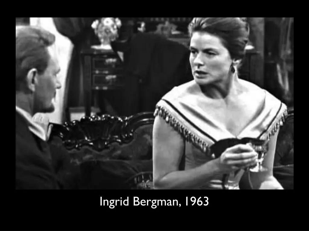 ingrid bergman 1963