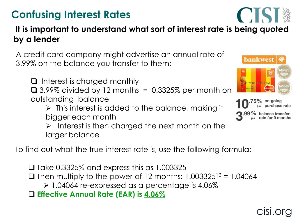 confusing interest rates it is important