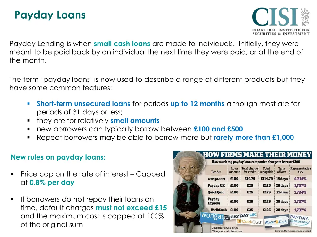 payday loans