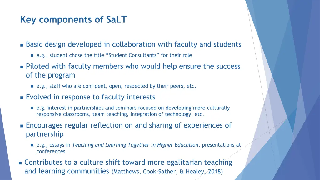 key components of salt