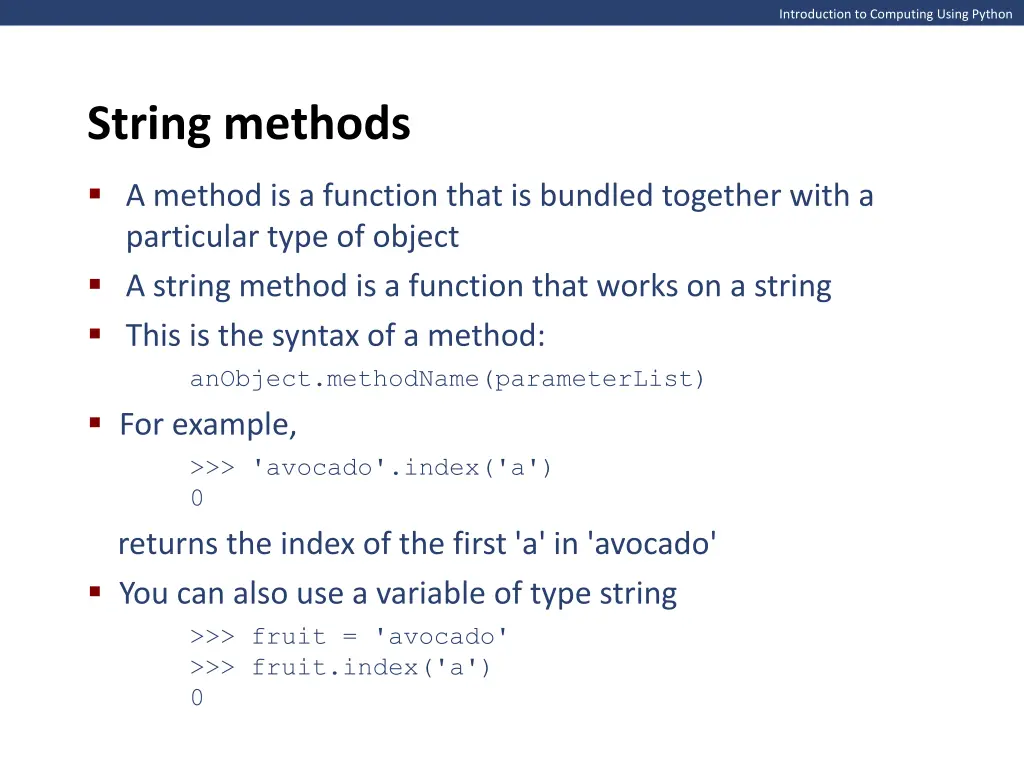 introduction to computing using python 8