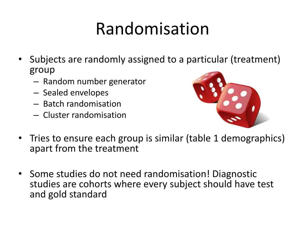 randomisation