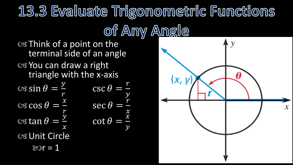 13 3 evaluate trigonometric functions