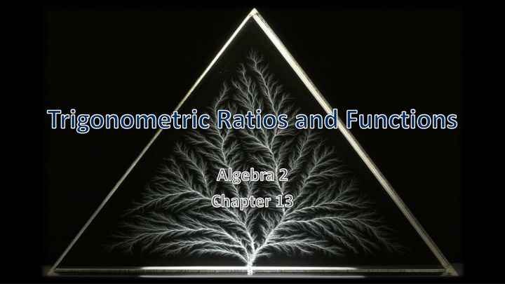 trigonometric ratios and functions