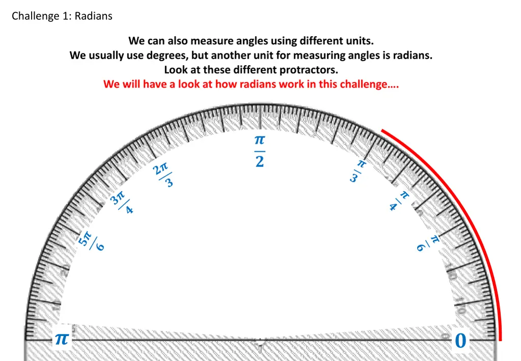 challenge 1 radians 1