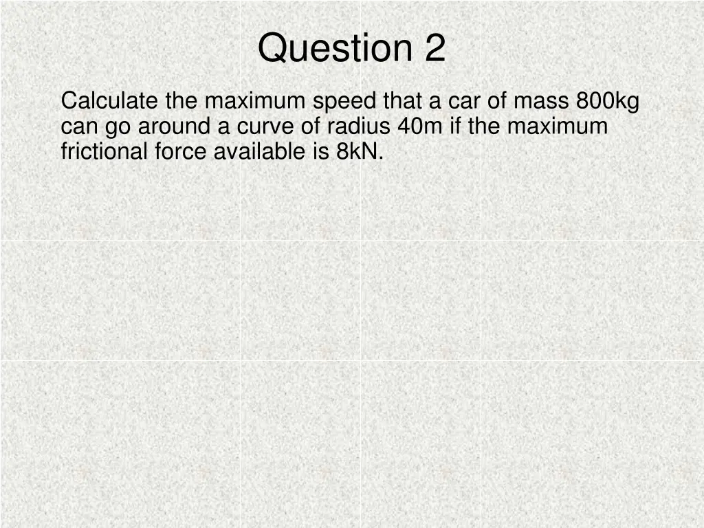 question 2 1