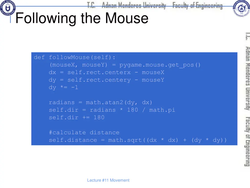 following the mouse 1