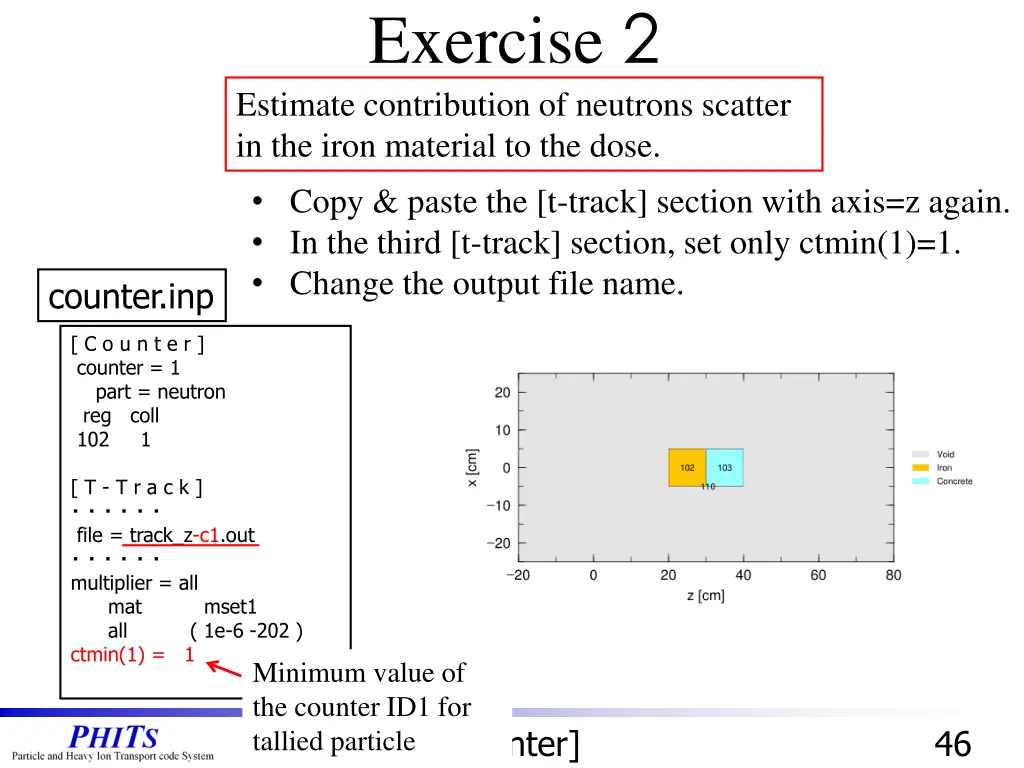 exercise 2 estimate contribution of neutrons