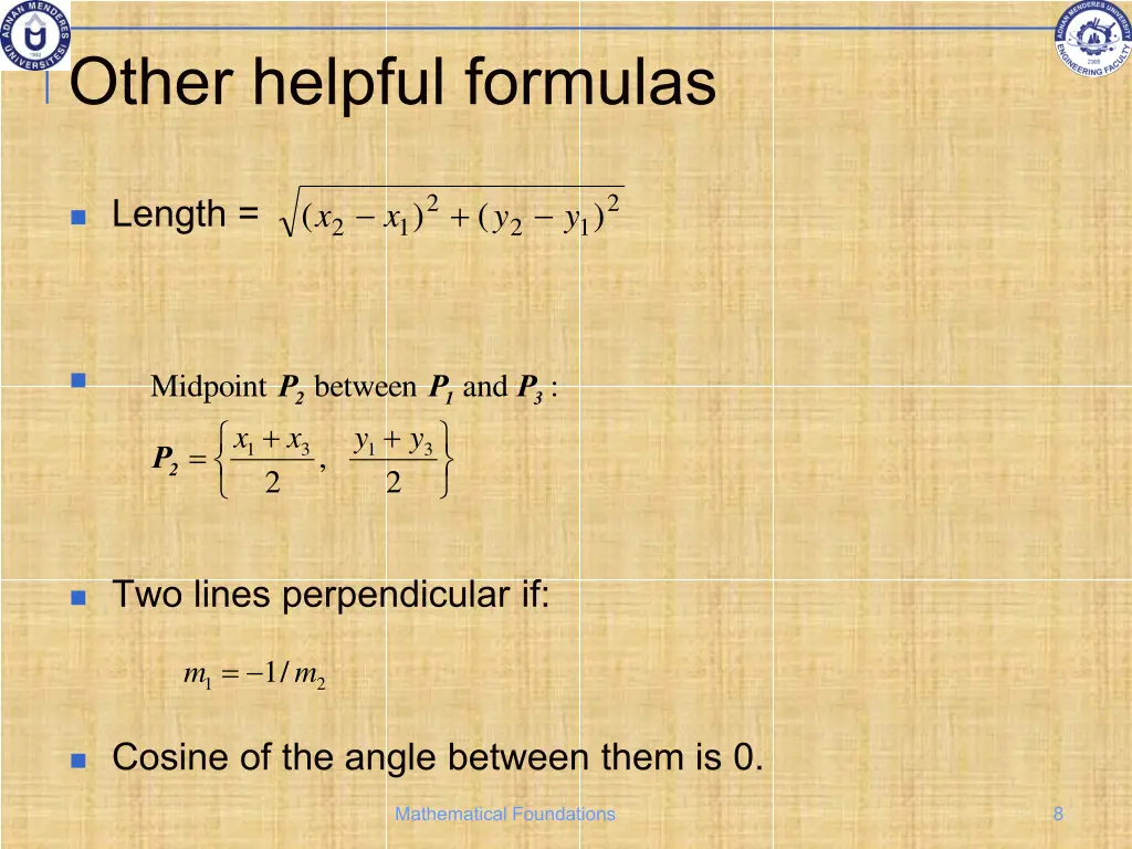 other helpful formulas