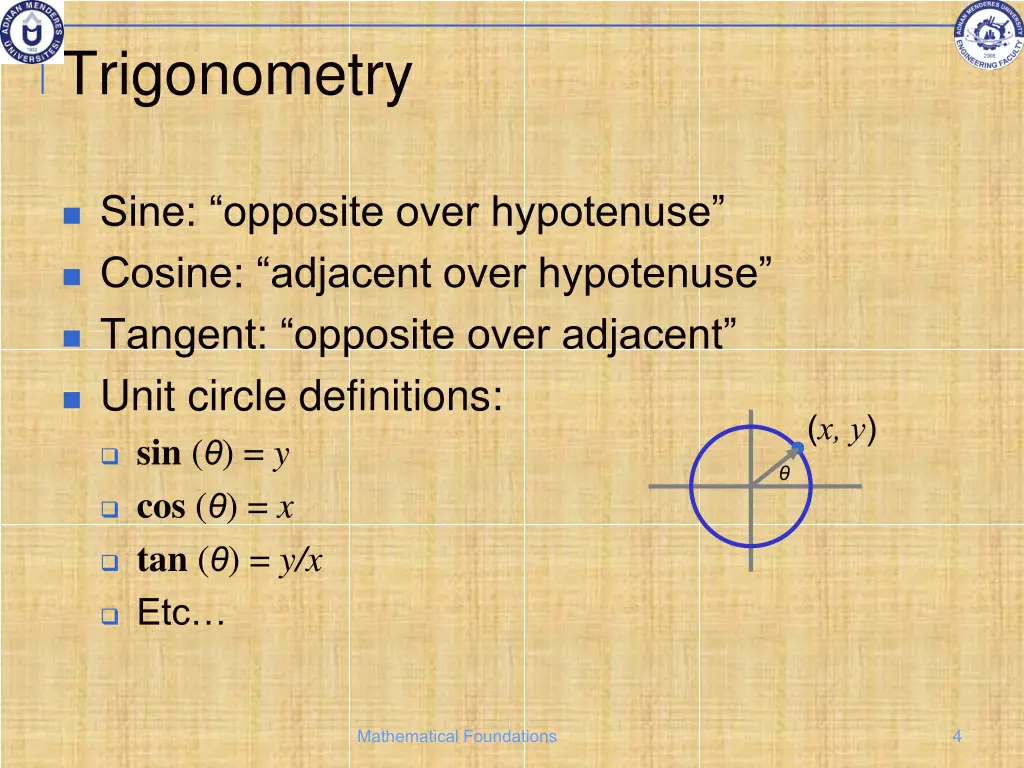 trigonometry