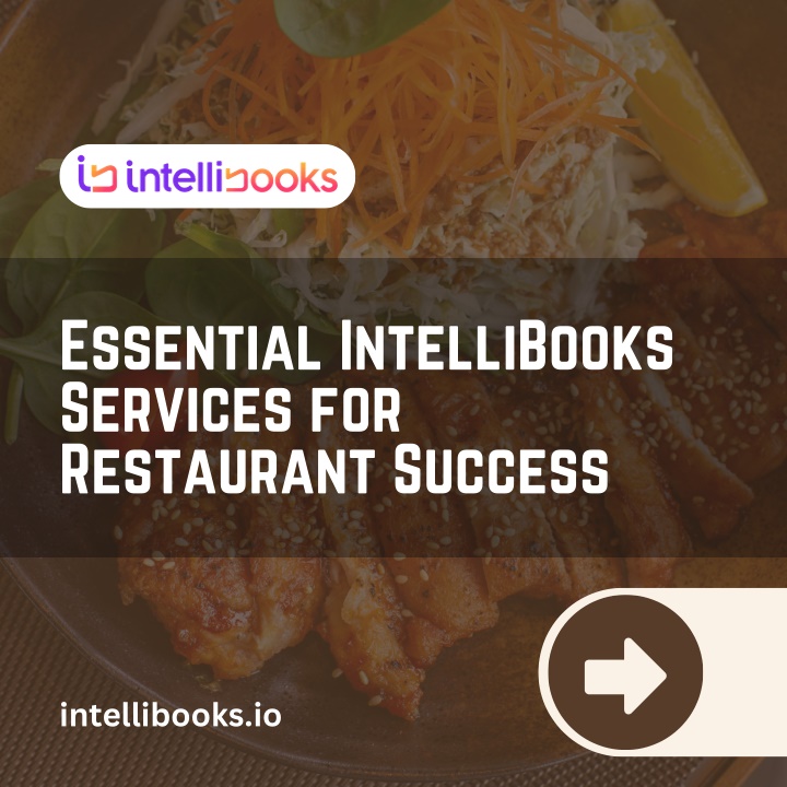 essential intellibooks services for restaurant