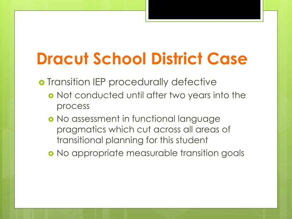 dracut school district case