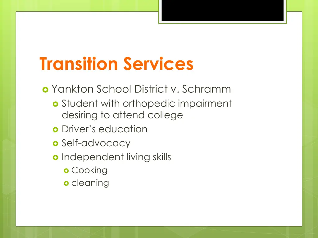 transition services 4