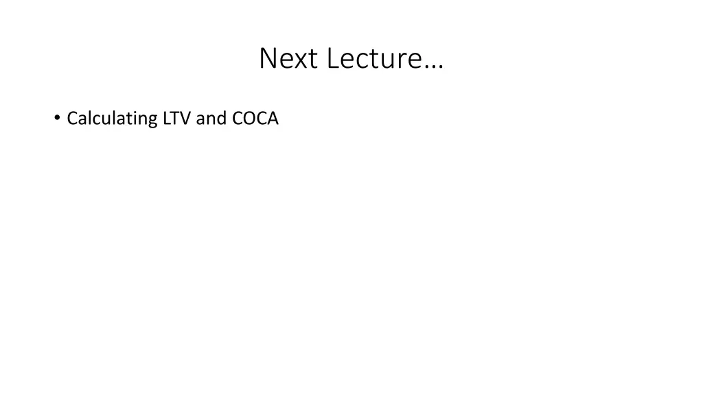 next lecture