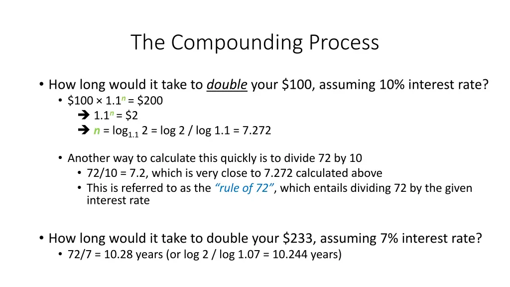 the compounding process 2