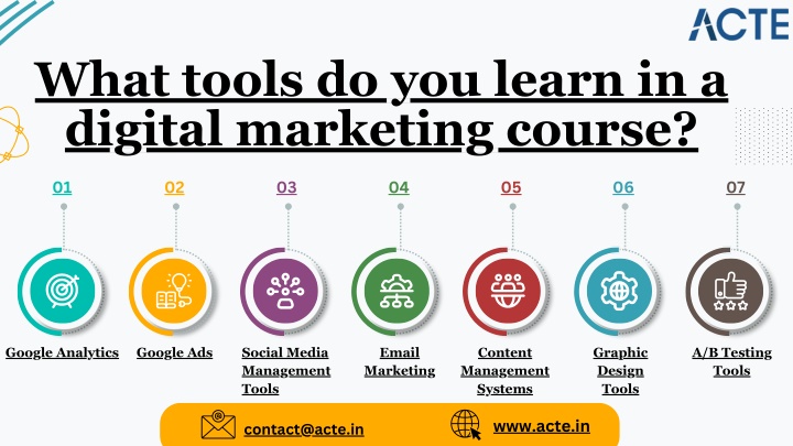 what tools do you learn in a digital marketing