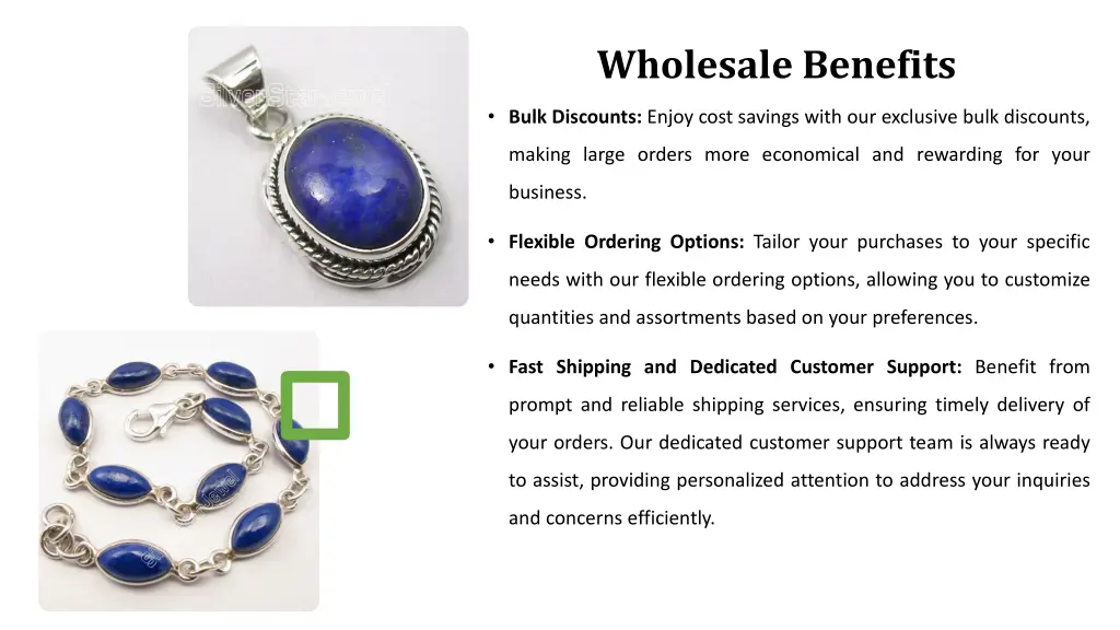 wholesale benefits