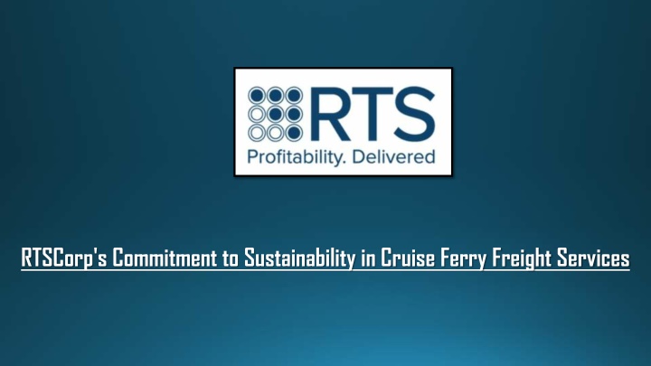 rtscorp s commitment to sustainability in cruise