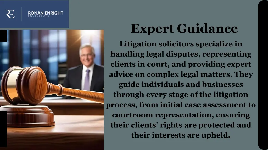 expert guidance