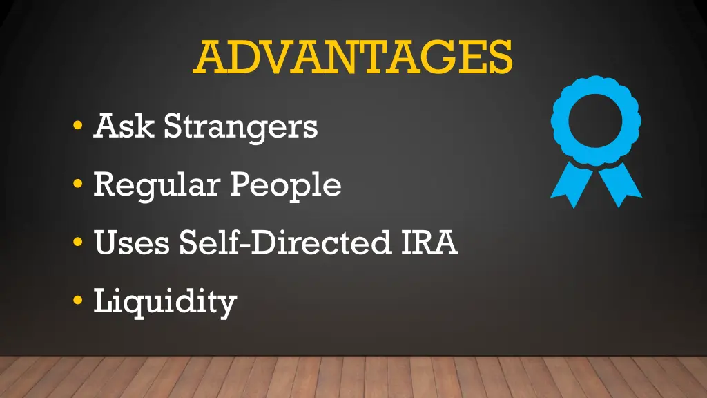 advantages