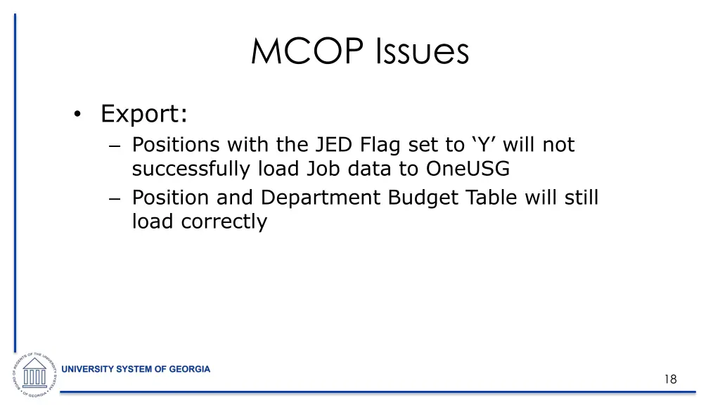 mcop issues 1