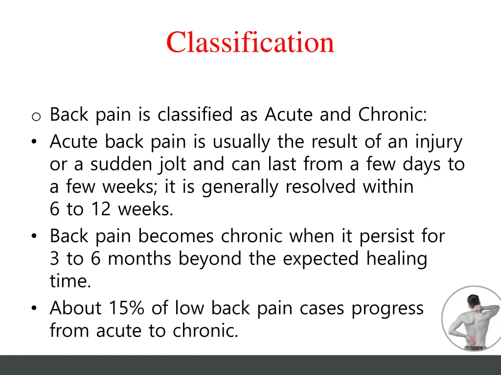 classification