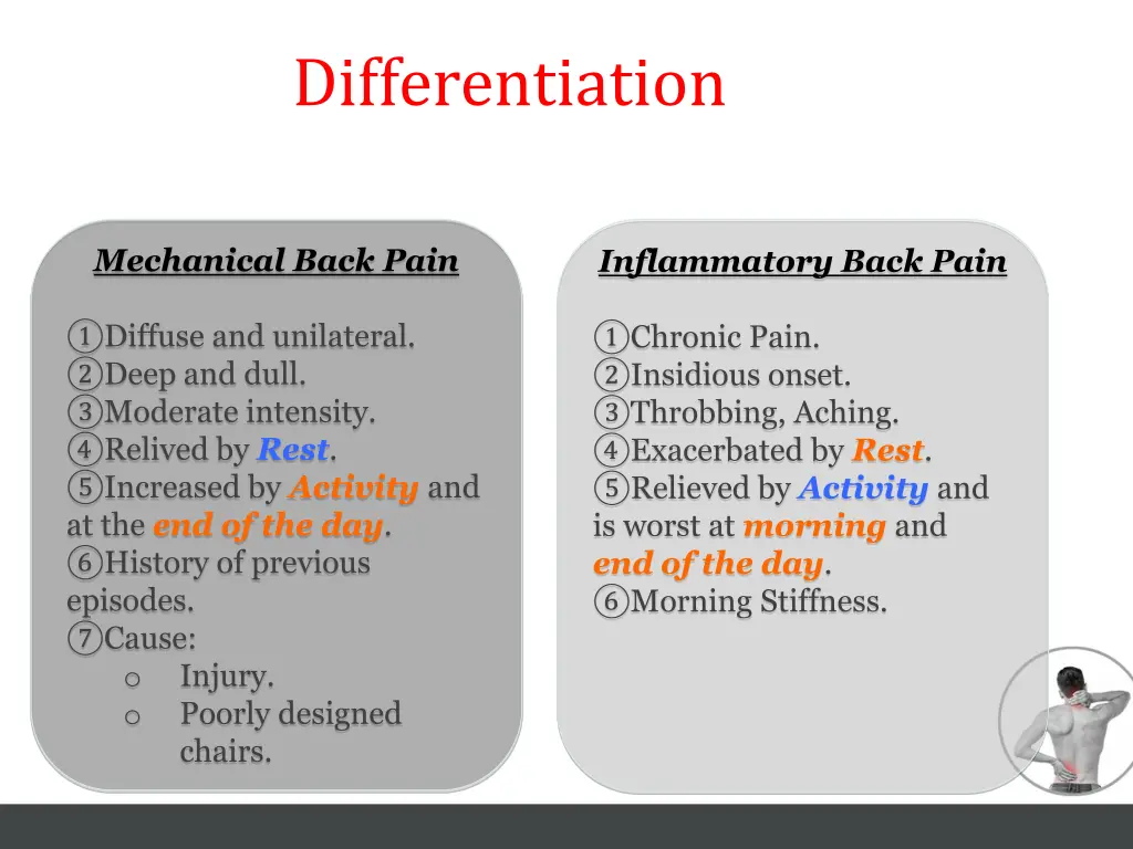 differentiation