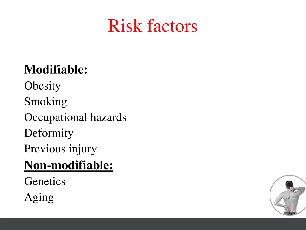 risk factors