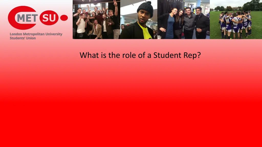 what is the role of a student rep