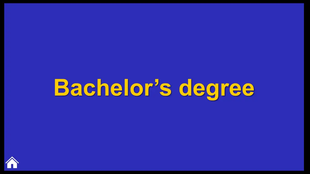 bachelor s degree