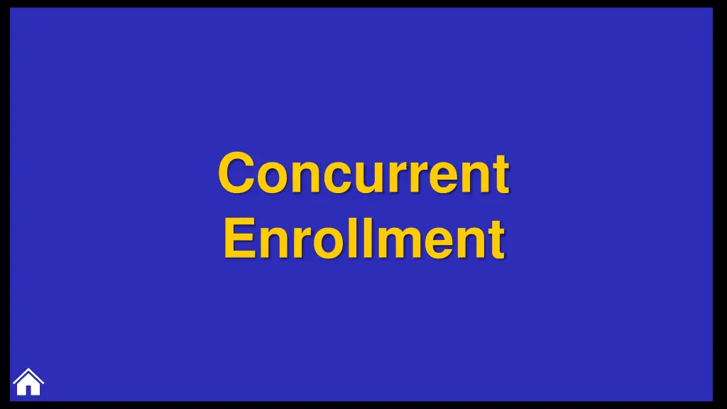 concurrent enrollment