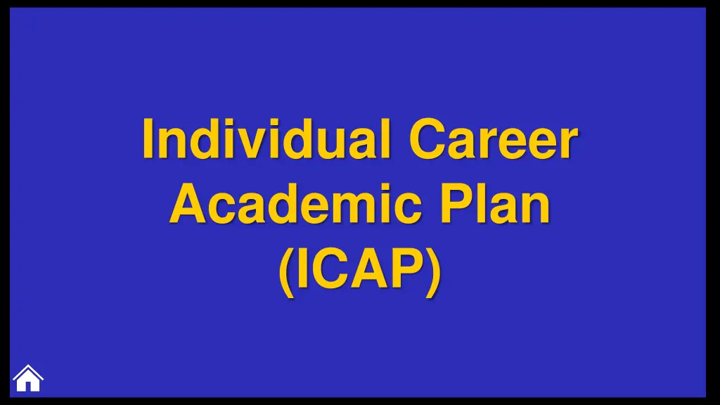 individual career academic plan icap