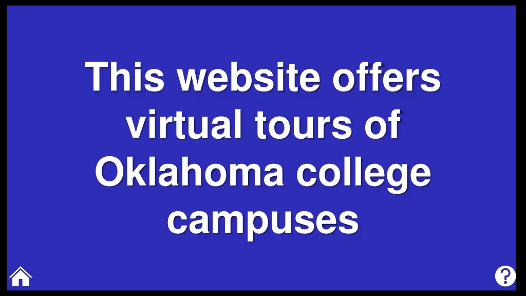 this website offers virtual tours of oklahoma