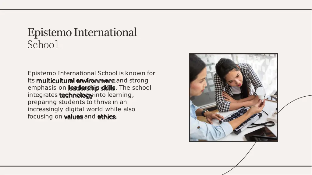 epistemointernational school