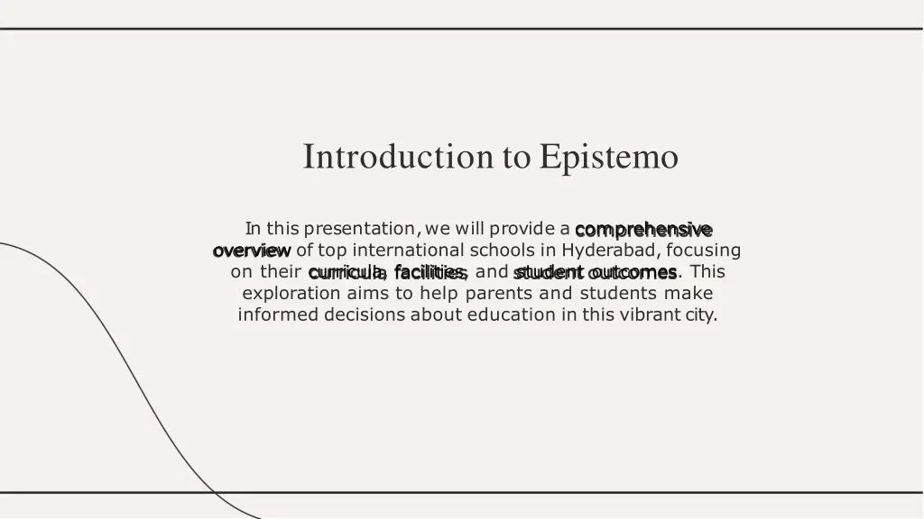 introduction to epistemo