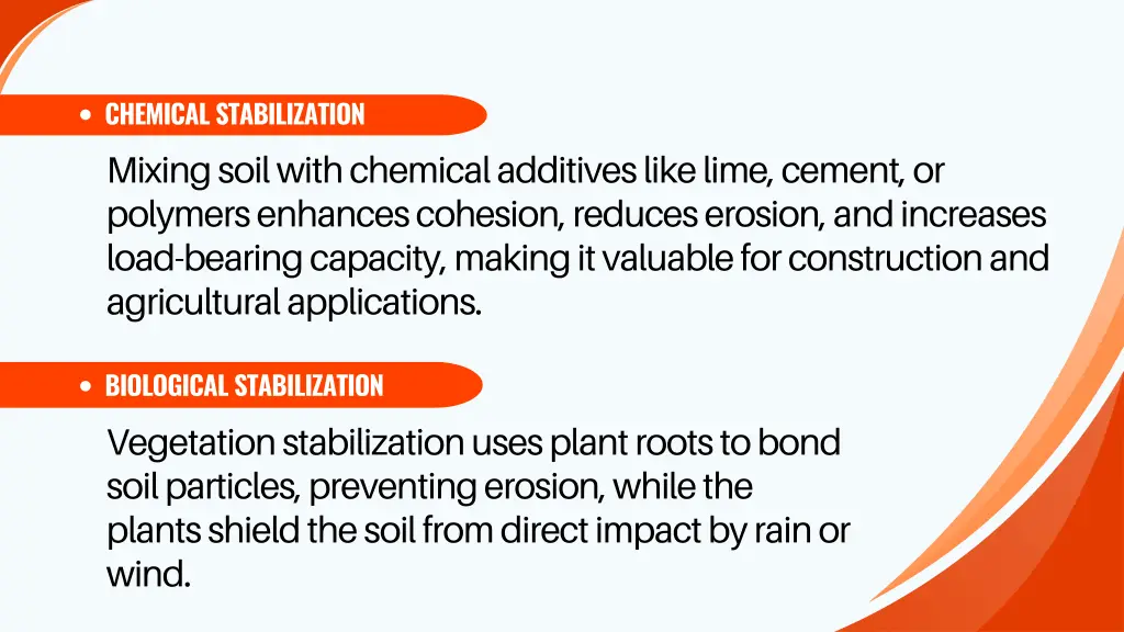 chemical stabilization mixing soil with chemical