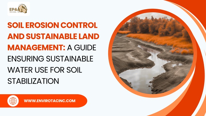 soil erosion control and sustainable land