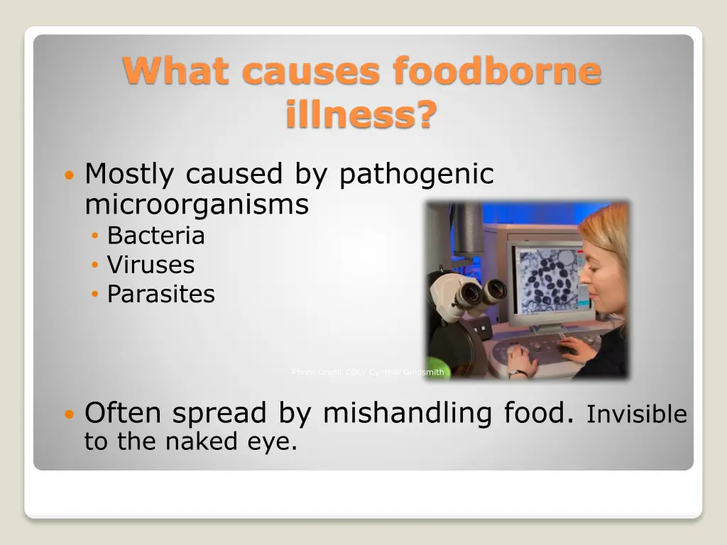 what causes foodborne illness